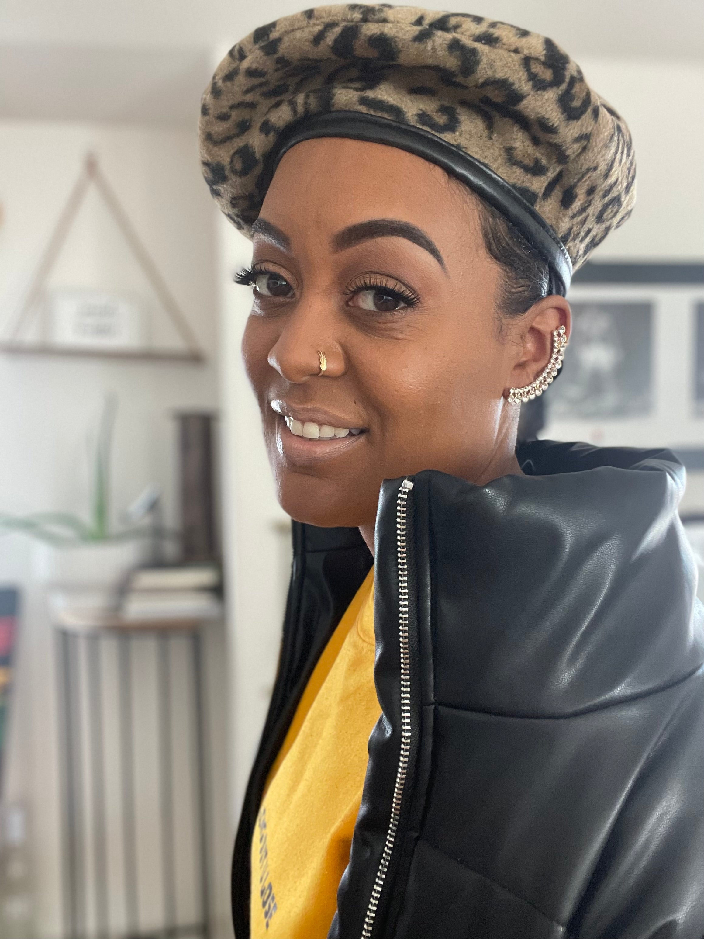 Wild Child Leopard Beret – The Poet's Vault Apparel